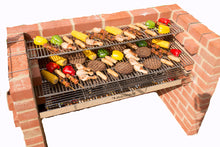 Load image into Gallery viewer, 100% STAINLESS STEEL BRICK BBQ KIT BKB802 - 112x39cm (5 brick)