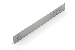 Large stainless steel Ember Guard measuring 7cm high for extra safety.